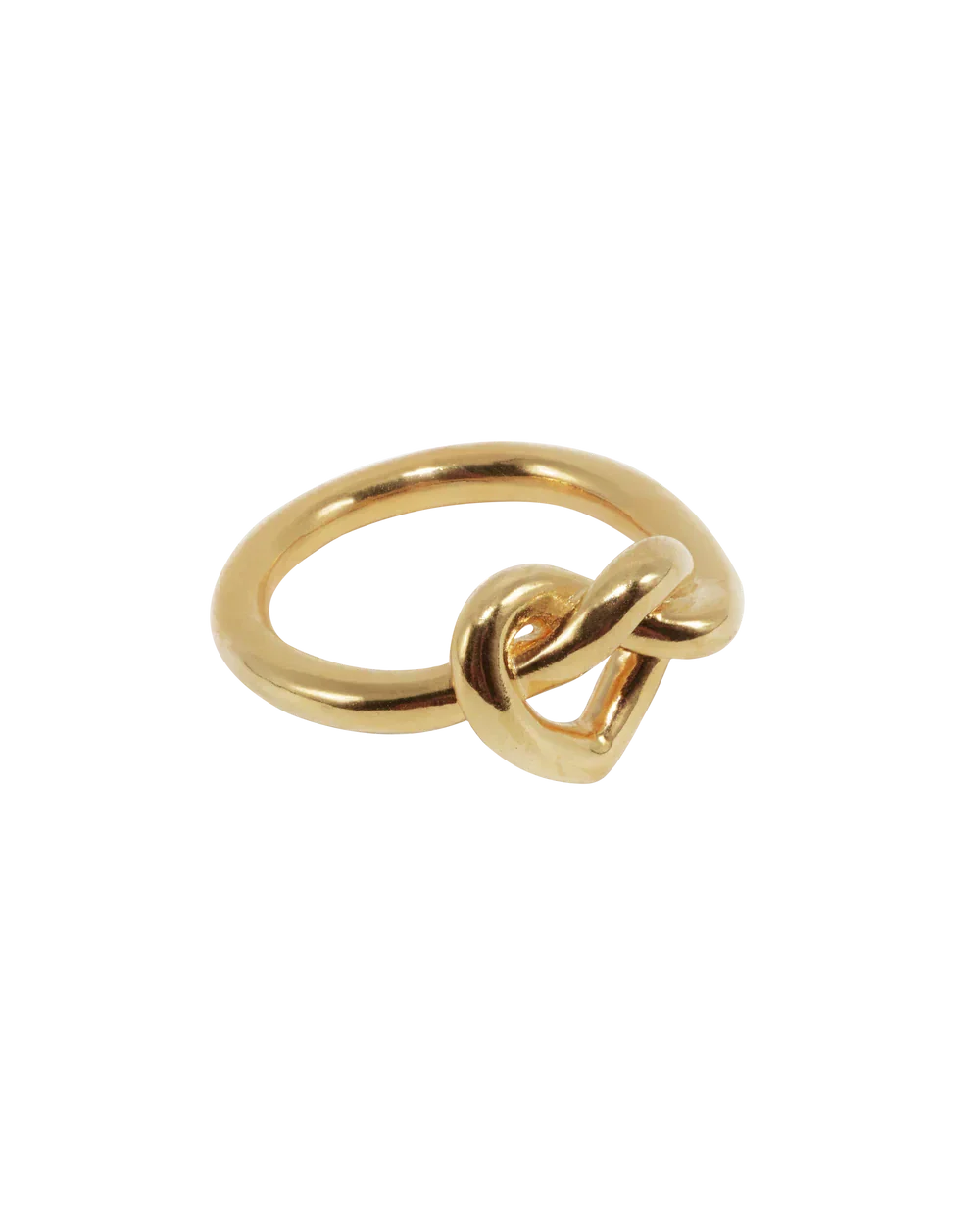 Jane Kønig - Big Tied Heart Ring BTHR-AW25-G_56 - Ring Ringe 