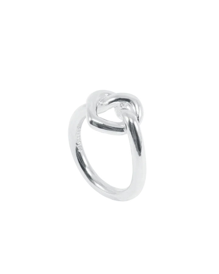 Jane Kønig - Big Tied Heart Ring BTHR-AW25-S_52 - Ring Ringe 