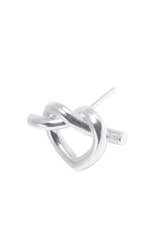 Jane Kønig - Big Tied Heart Stud BTHS-AW25-S - Ørering Øreringe 