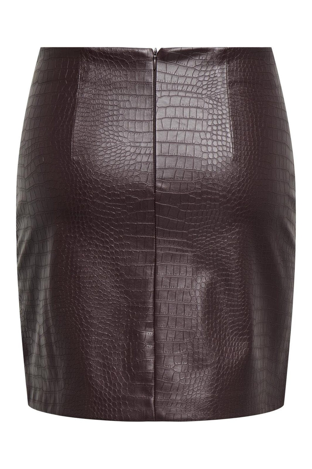 JDY - Jdyalexa Croco Skirt - 4887532 Fudge