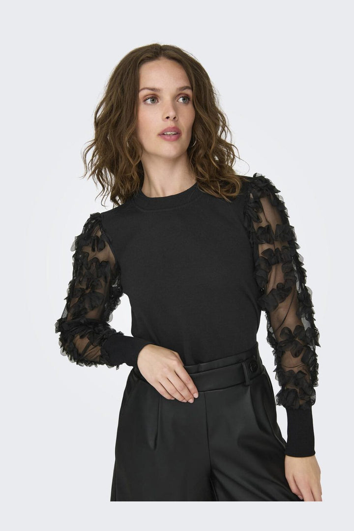 JDY - Jdyfairview L/S Sweat - 3568859 Black