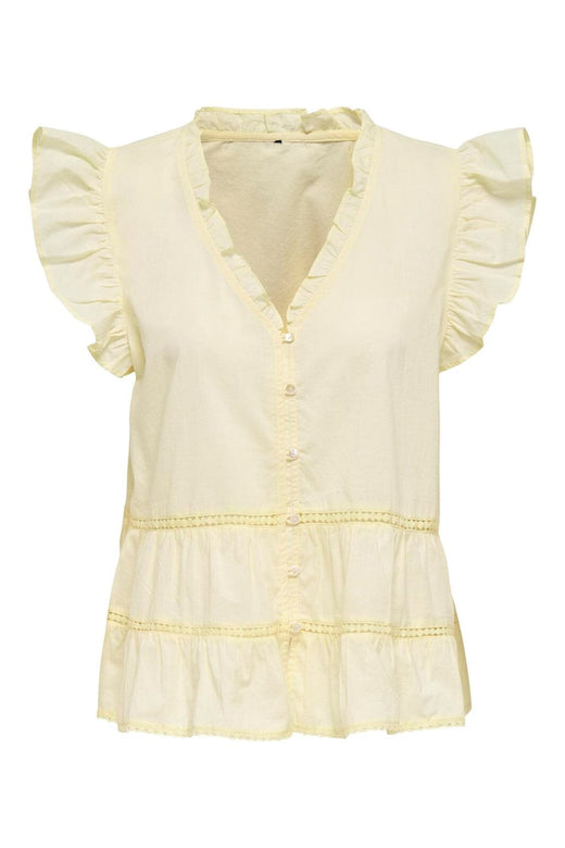 JDY - Jdyjulia S/L Lace Top - 5026532 Pear Sorbet