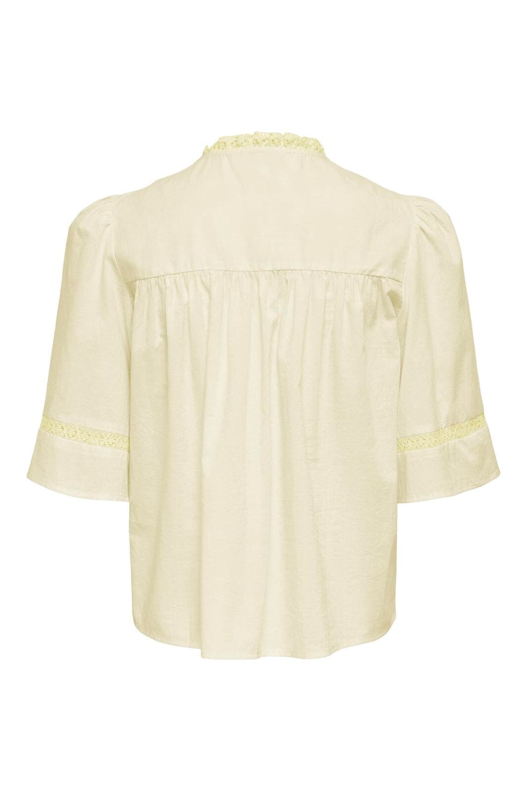 JDY - Jdyjulie 2/4 Lace Detail Top - 5026891 Pear Sorbet