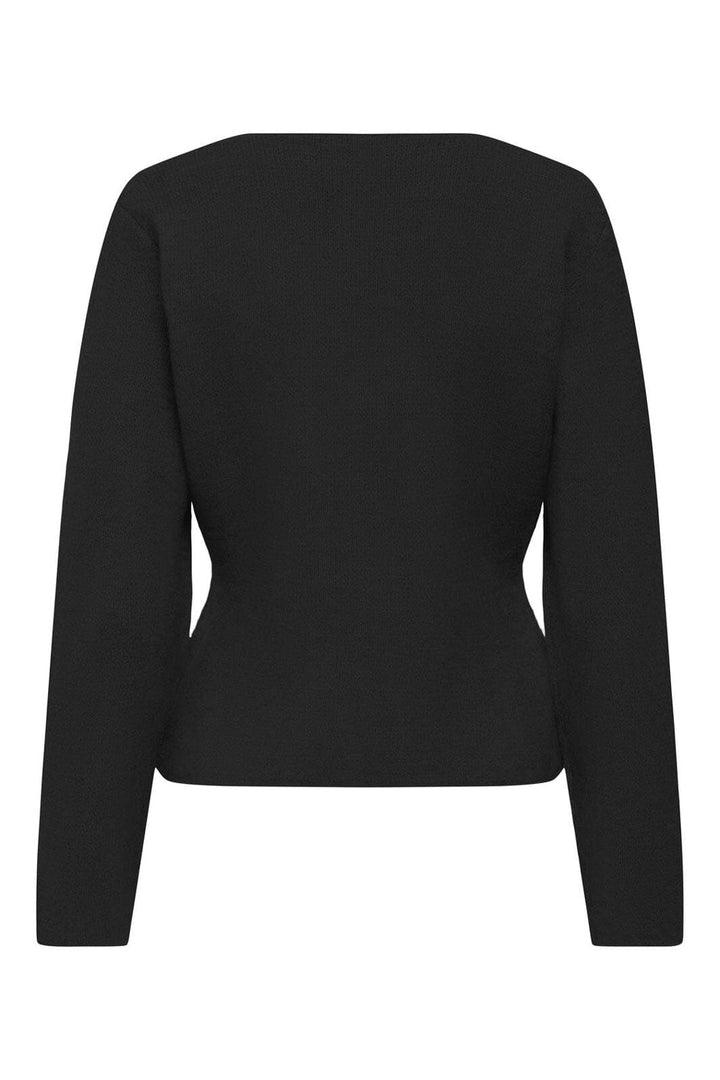 JDY - Jdylea Life L/S Button Cardigan Knt - 4931832 Black