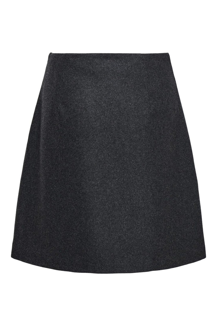 JDY - Jdylibra Skirt Tlr - 4877741 Dark Grey Melange
