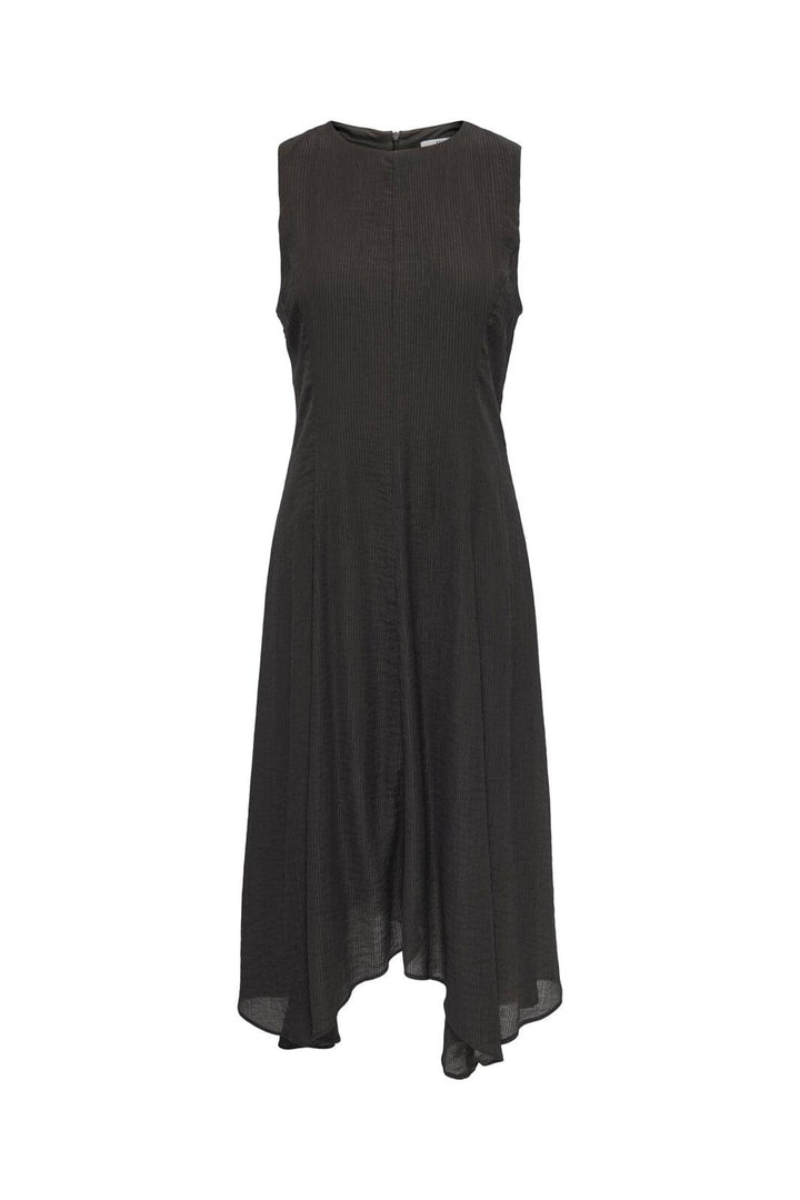 JDY - Jdymyrna S/L Ancle Dress - 5200563 Chocolate Torte