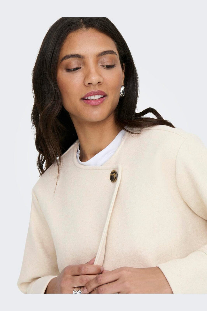 JDY - Jdyrubin Life One Button Jacket Sij - 4905504 Oxford Tan Melange