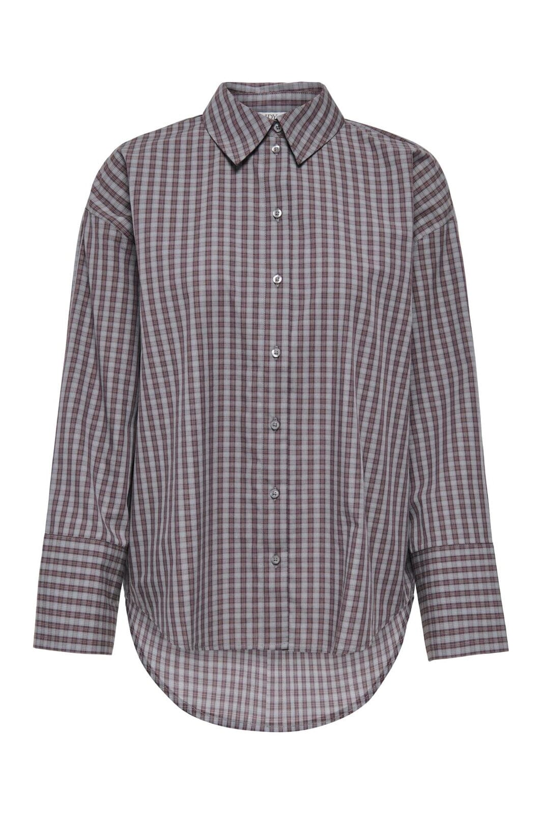 JDY - Jdyserena L/S Shirt - 5115071 Dark Grey Melange Bison