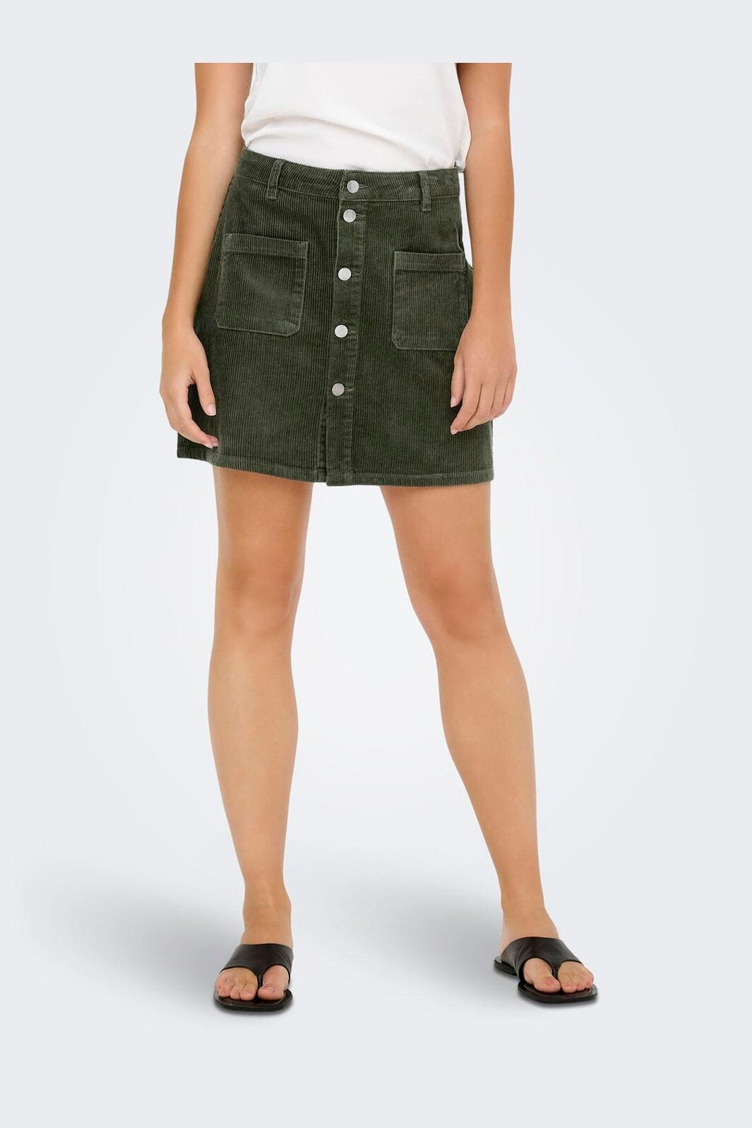JDY - Jdyshiraz Corduroy Skirt - 3796409 Forest Night