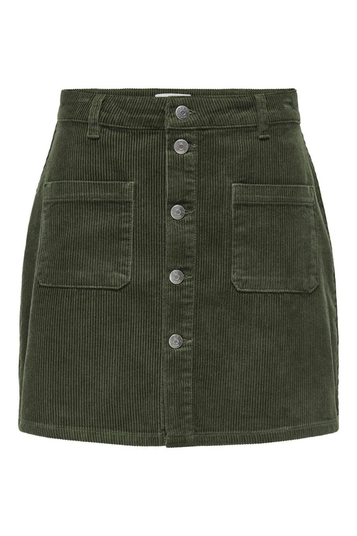 JDY - Jdyshiraz Corduroy Skirt - 3796409 Forest Night