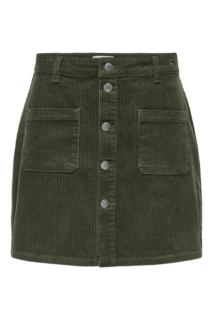 JDY - Jdyshiraz Corduroy Skirt - 3796409 Forest Night