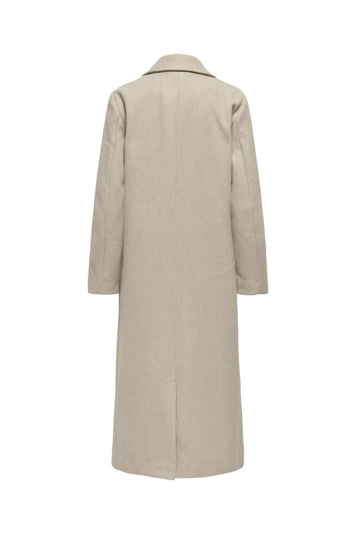 JDY - Jdyviola X-Long Coat Hab - 4556615 Nature Melange