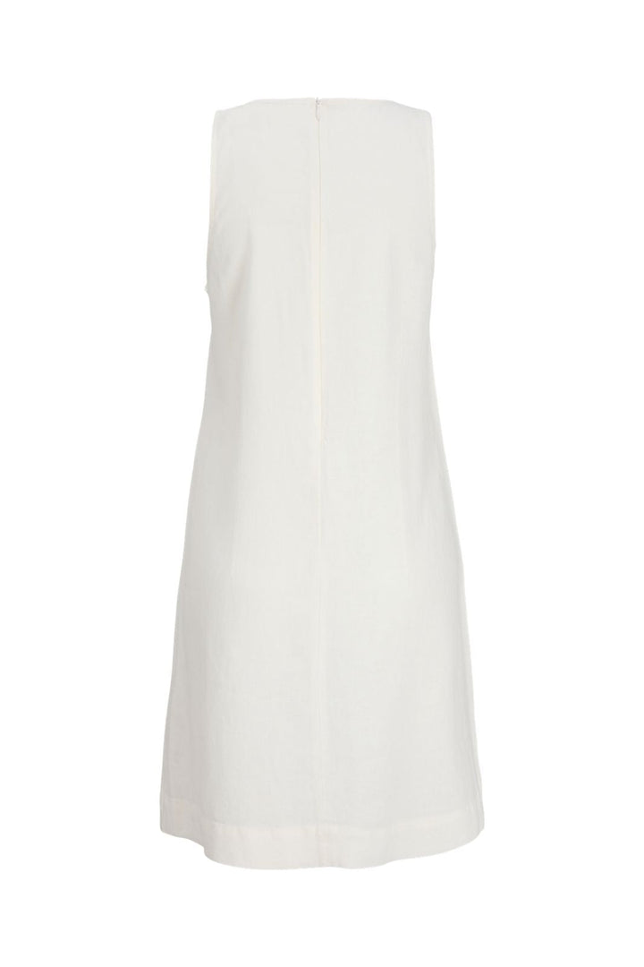 Jjxx - Jxalmira Linen Ble Short Sl Dress Ln - 4906572 Blanc De Blanc