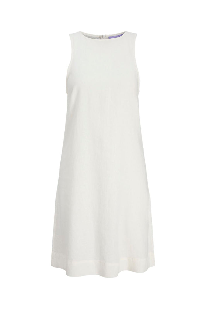 Jjxx - Jxalmira Linen Ble Short Sl Dress Ln - 4906572 Blanc De Blanc