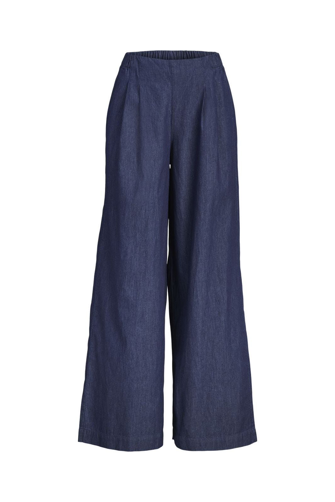 Jjxx - Jxdebby Chambrey Wide Pants - 4954871 Dark Blue Denim
