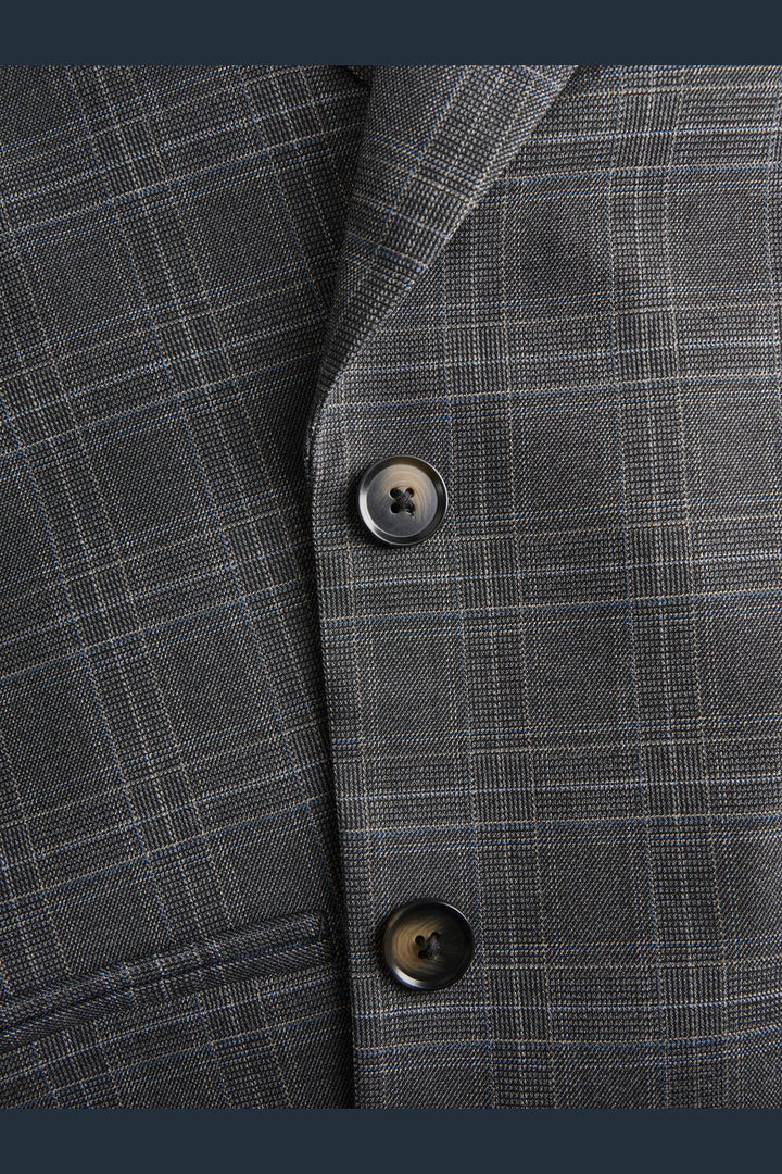 Jjxx - Jxellis Boyfriend Blazer Tlr - 4781428 Dark Grey Melange Check