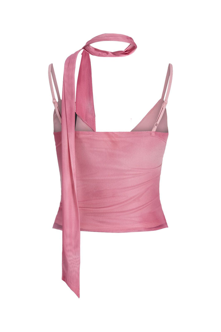 Jjxx - Jxelvira Mesh Sl Scarf Top - 4956819 Fiji Flower Blur Flower