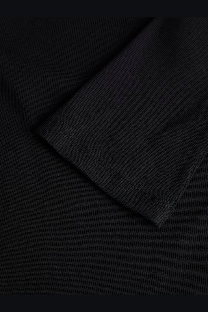 Jjxx - Jxfifi Str Boatneck Ls Wide Top - 5200677 Black