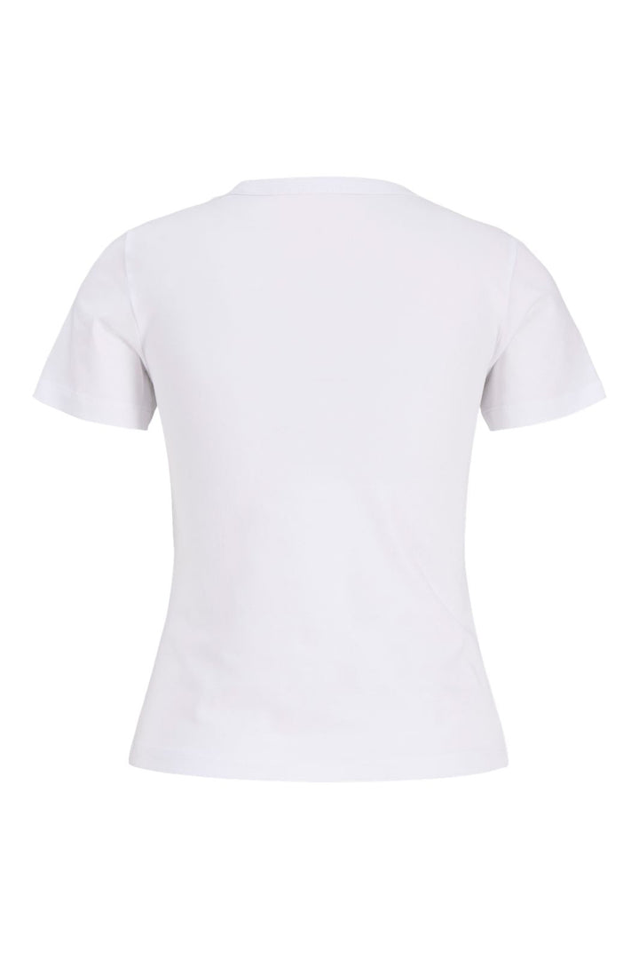 Jjxx - Jxgigi Str Ss Print Tee - 4980058 Bright White Blue Flower