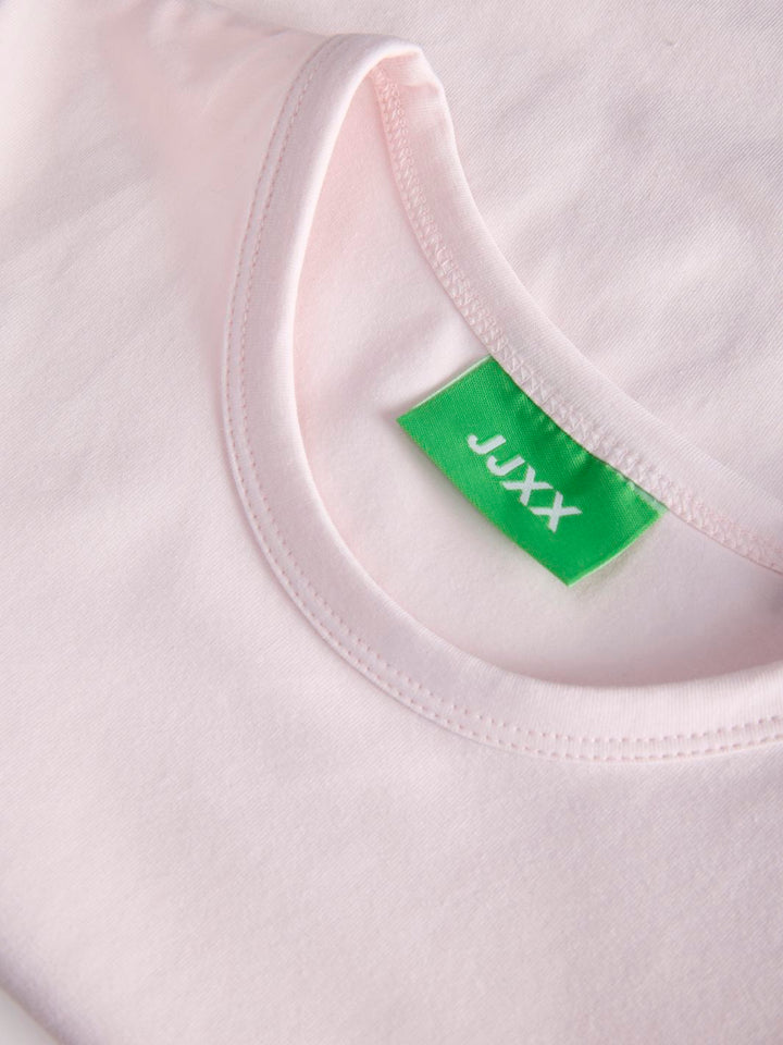 Jjxx - Jxgigi Str Ss Tee - 4926443 Pink Marshmallow