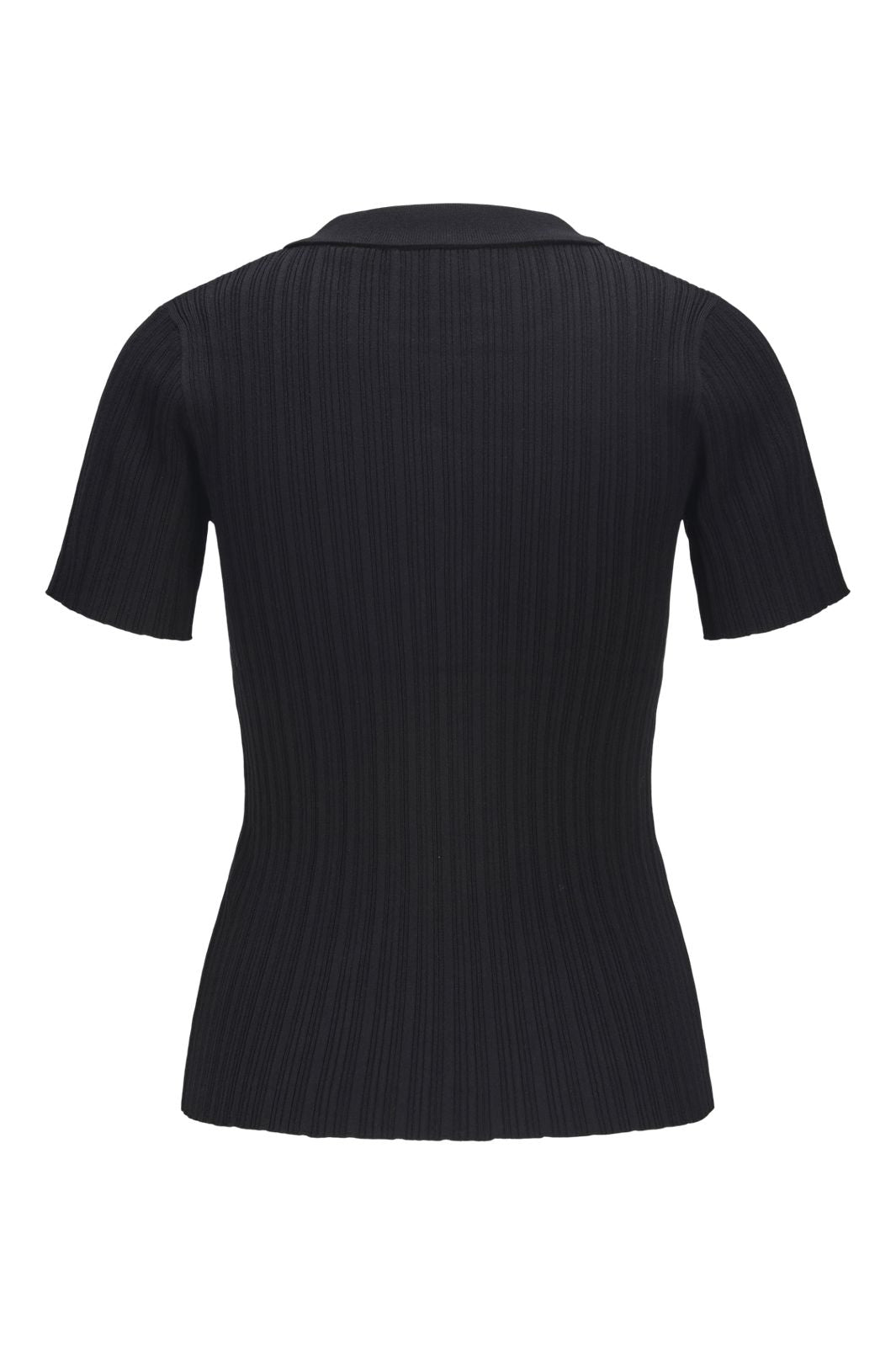 Jjxx - Jxhadley Tight Ss Polo Knit - 4791542 Black