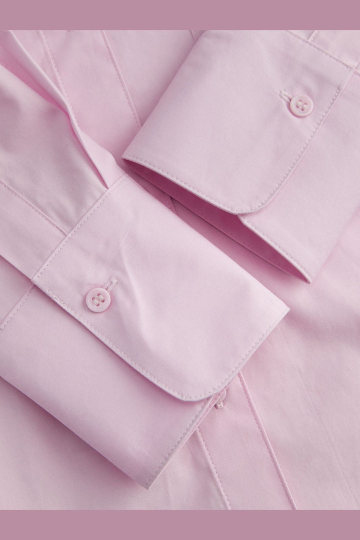Jjxx - Jxjamie Ls Relaxed Poplin Shirt - 4935936 Pink Lady