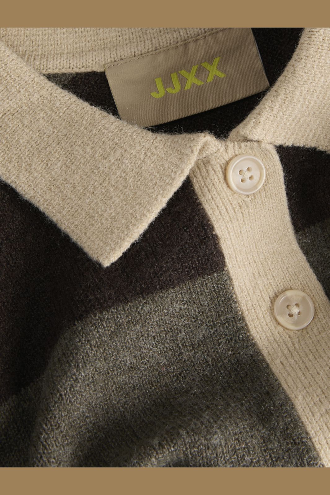 Jjxx - Jxruby Polo Neck Knit Sn - 5058805 Seal Brown