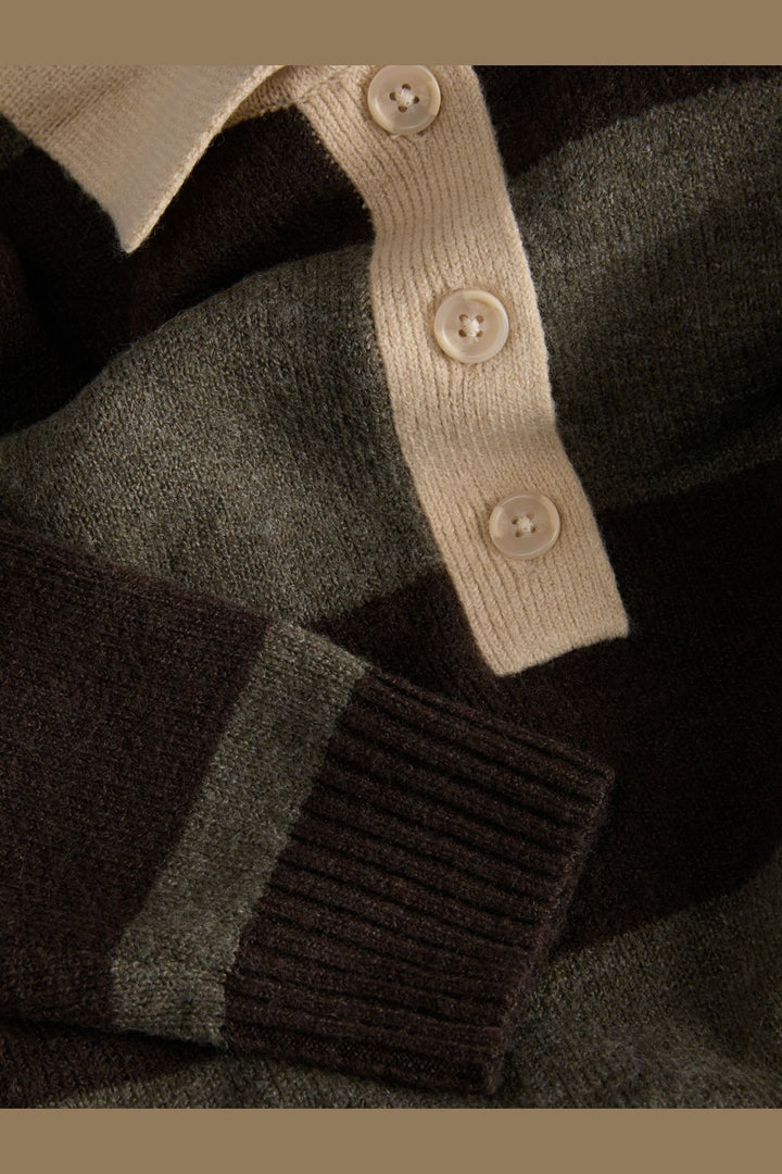 Jjxx - Jxruby Polo Neck Knit Sn - 5058805 Seal Brown