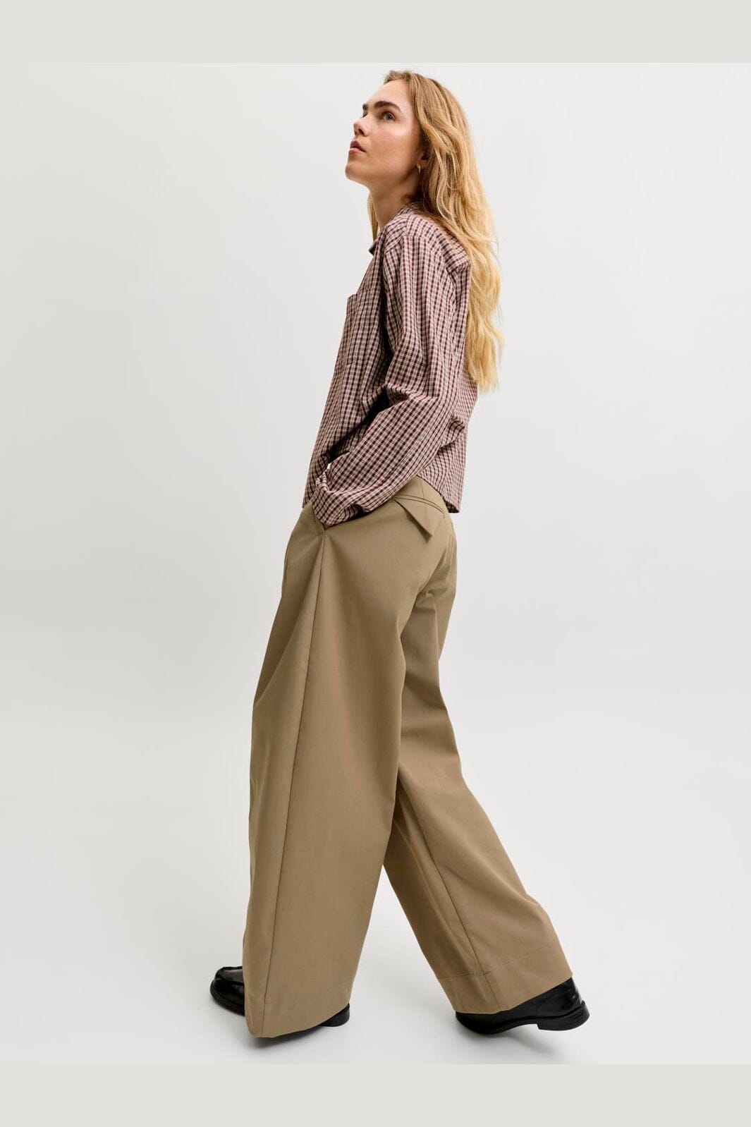 Jjxx - Jxruby Suma Baggy Barrel Pants - 5077734 Petrified Oak