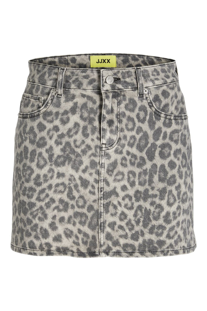 Jjxx - Jxsarah Laura Leo Skirt - 4766492 Thunderstorm Leopard