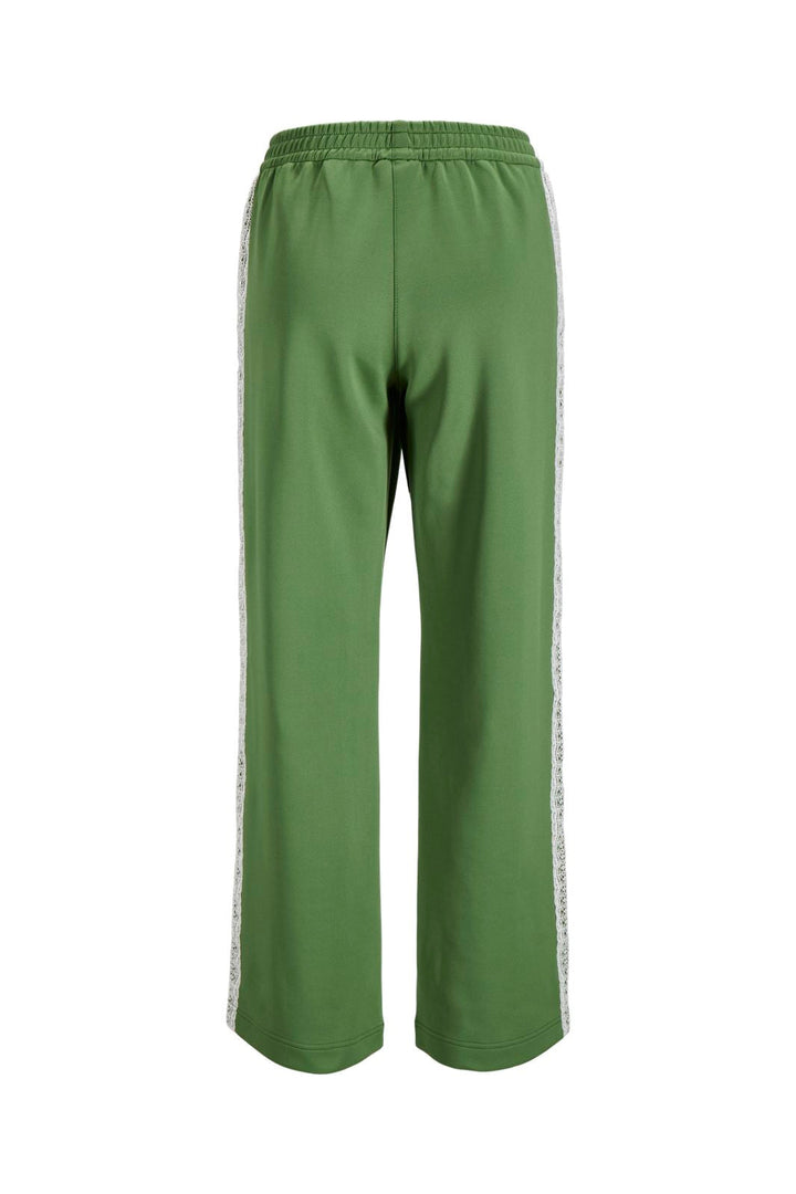 Jjxx - Jxsky Esme Wide Pants - 5159890 Artichoke Green Lace Antique White