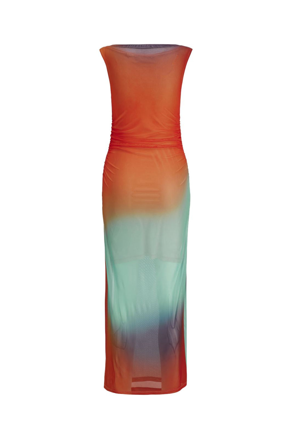 Jjxx - Jxstella Mesh Sl Dress - 4765367 Morning Glory Colorful Blur