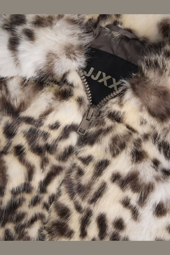 Jjxx - Jxtania Leo Jacket - 4902041 Bone White Leopard