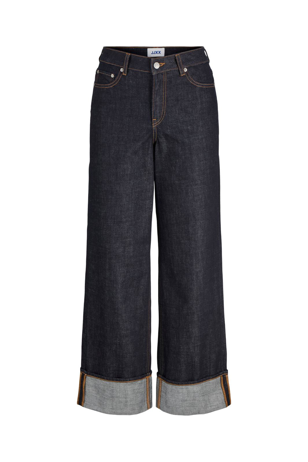 Jjxx - Jxtokyo Vega Wide Fold Up R269 - 4825097 Dark Blue Denim