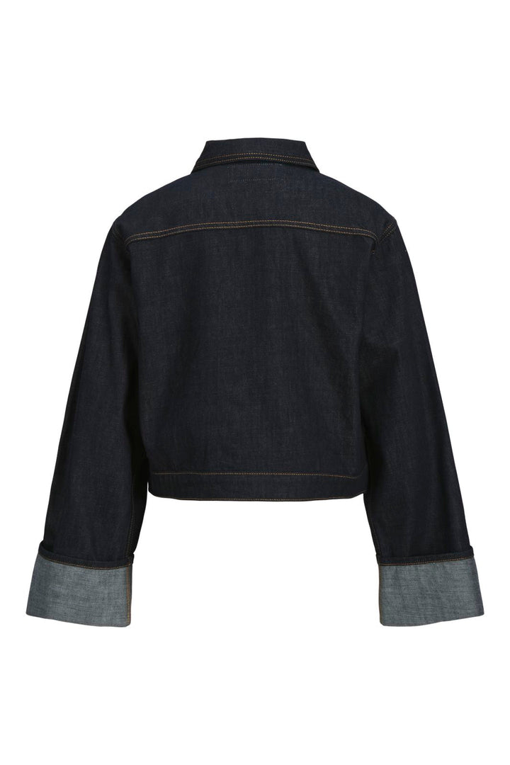 Jjxx - Jxvega Denim Jacket Fold Up R269 - 4825511 Dark Blue Denim