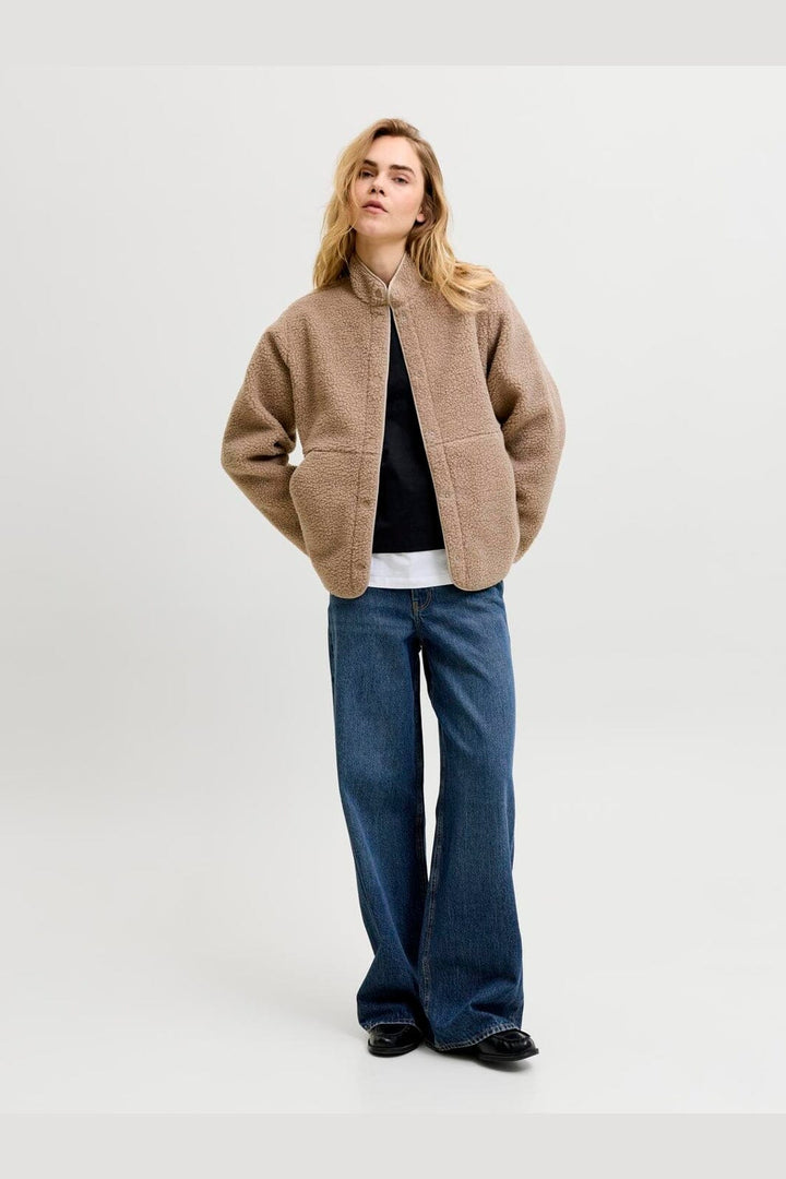 Jjxx - Jxvera Teddy Jacket - 5038168 Humus Melange