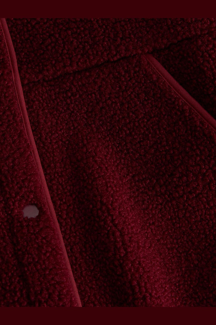 Jjxx - Jxvera Teddy Jacket Sn - 4908952 Cabernet