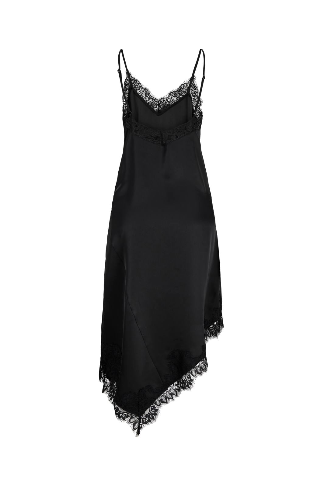 Jjxx - Jxvima Satin Sl Lace Mix Dress Ln - 5107926 Black
