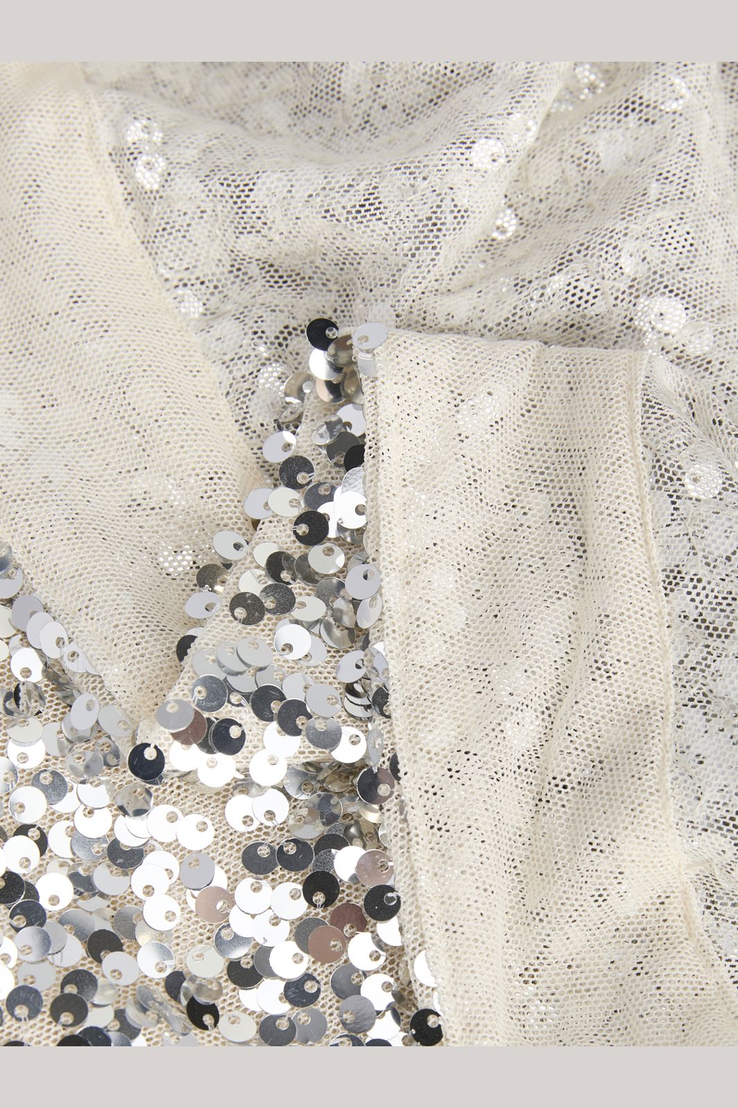 Jjxx - Jxzola Sequin Sl Top - 5108019 Silver