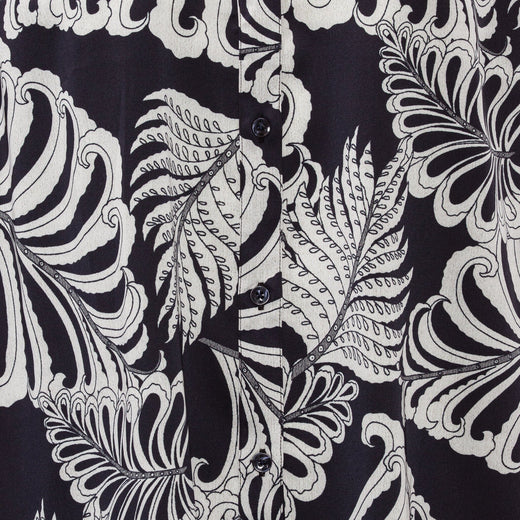 Karmamia - Amelia Shirt 2373 - Navy Palm Skjorter 