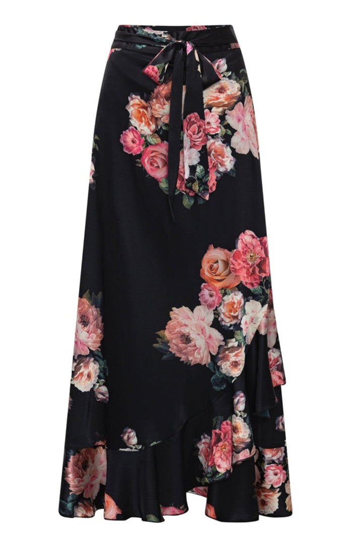 Karmamia - Bella Skirt 2383 - Fiori Noir