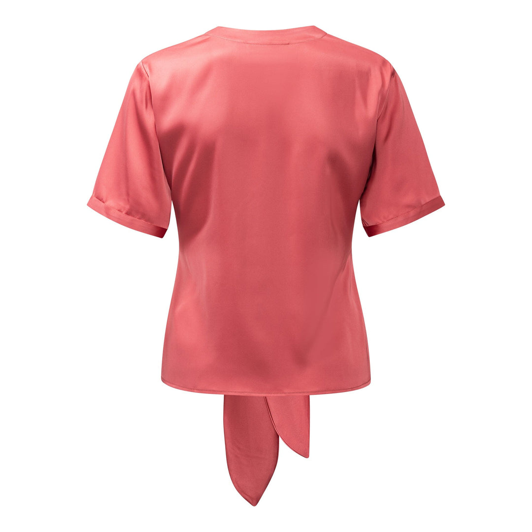 Karmamia - Blair Blouse (Short) 2389 - Semi Rich Coral Bluser 