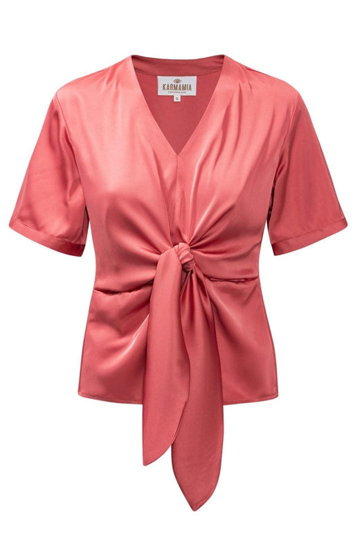 Karmamia - Blair Blouse (Short) 2389 - Semi Rich Coral