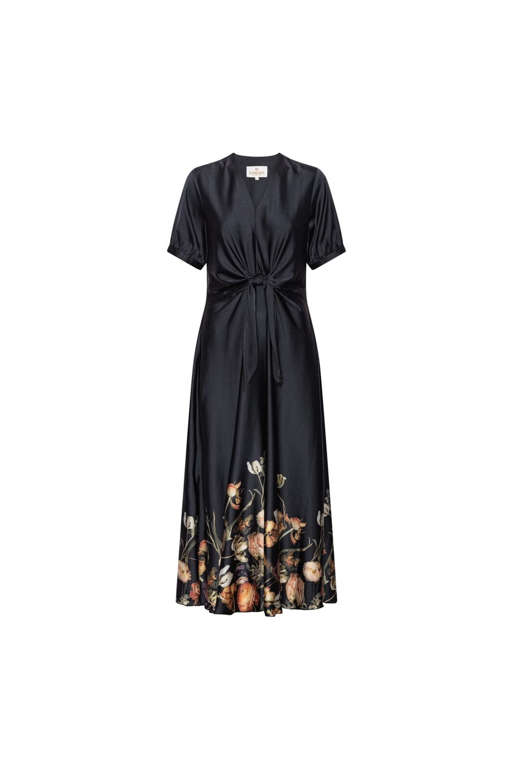 Karmamia - Faye Dress 2307 - Black Blossom