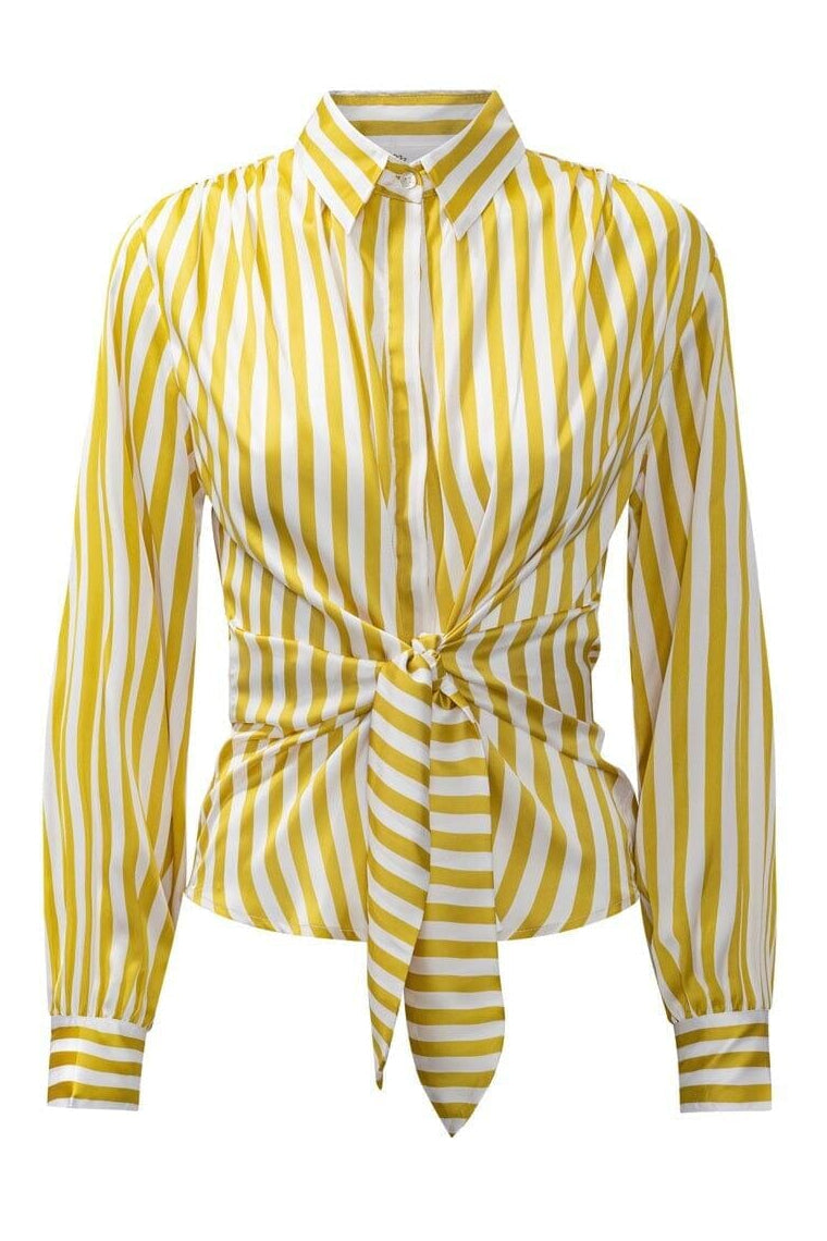 Karmamia - Lee Shirt 2345 - Yellow Stripe