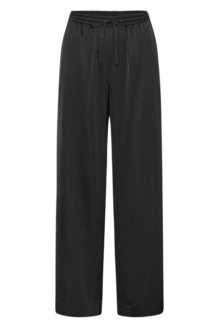 Karmamia - Lou Pants 2305 - Semi Rich Black Bukser 