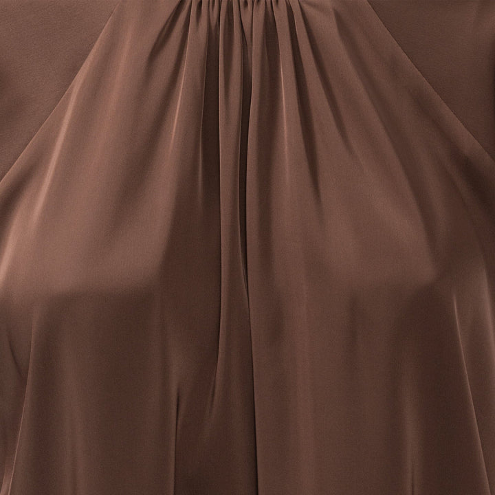 Karmamia - Rachel Blouse 2415 - Semi Rich Brown Bluser 