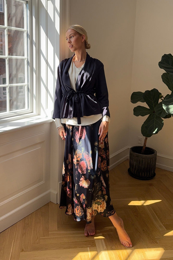 Karmamia - Savannah Skirt 2220 - Scarlett Flower Nederdele 