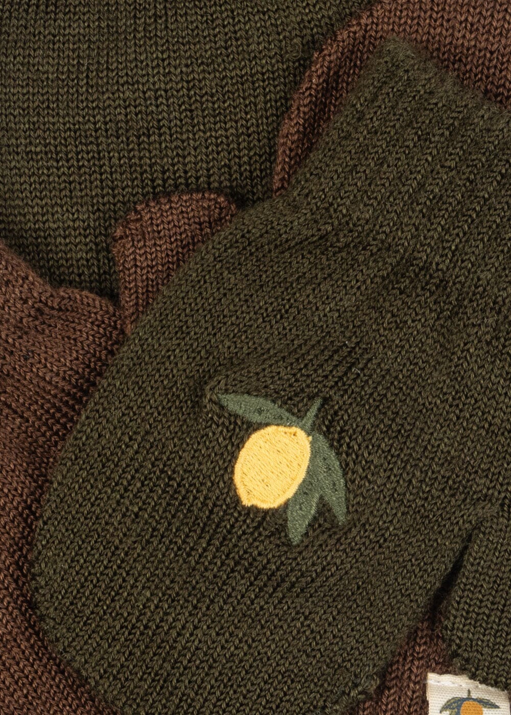 Konges Sløjd - 2 Pack Filla Mittens Ks105673 - Kombu Green Handsker & Vanter 
