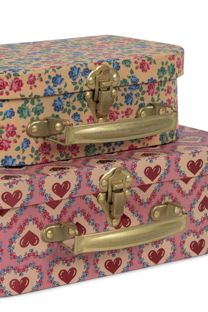 Konges Sløjd - 2 Pack Suitcase Fsc Ks103118 - Pink
